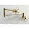 Kingston Brass KS4107ZX Wall Mount Pot Filler, Brushed Brass KS4107ZX - alternate 2